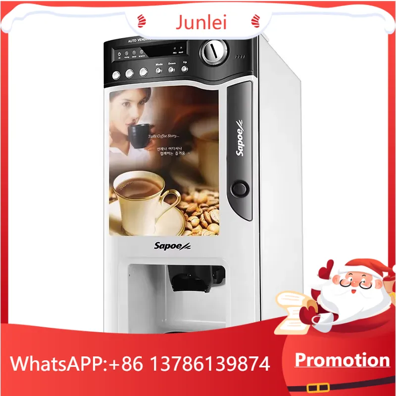 Commercial Vending Machine - Best-selling Instant Coin Operated Coffee Vending