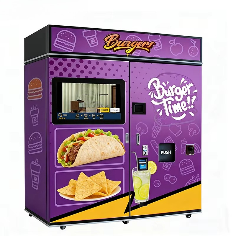 Candy Vending Machine - Customized Fast Food Vending Machine Microwave