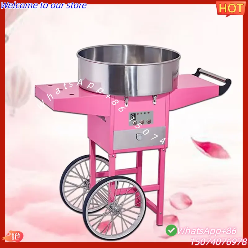 Candy Floss Machine - 2026 Commercial Electric Automatic Cotton Candy