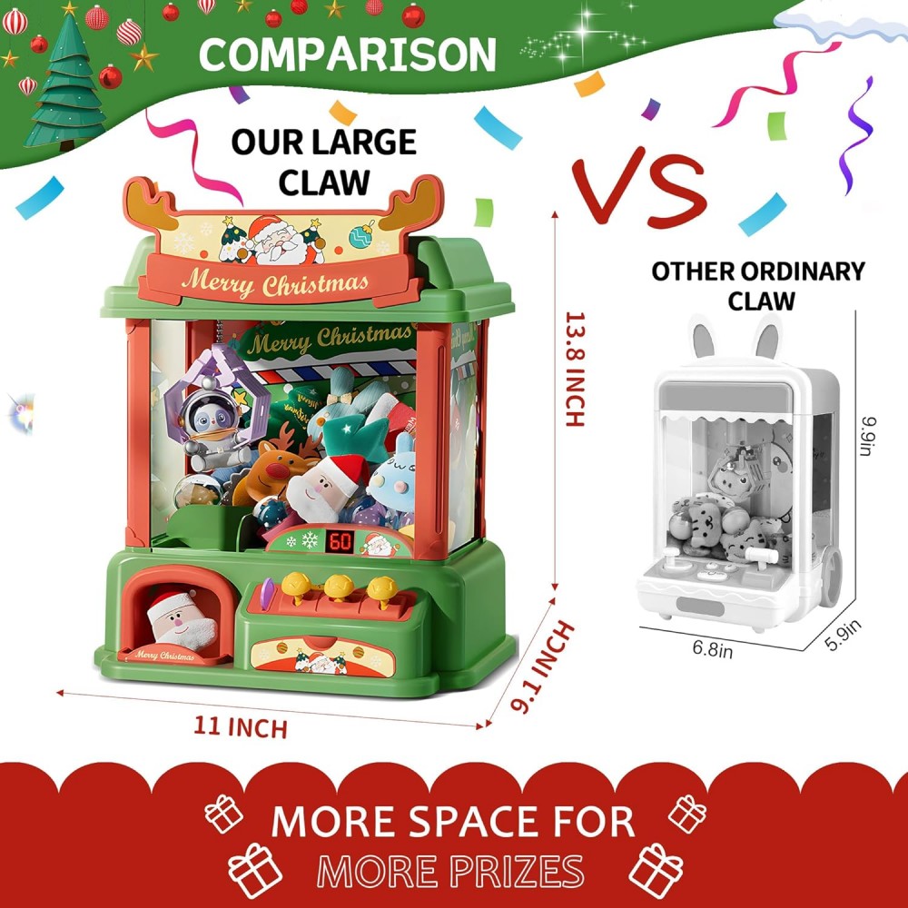 Christmas Claw Machine For Kid - Arcade Games And Vending recension och pris