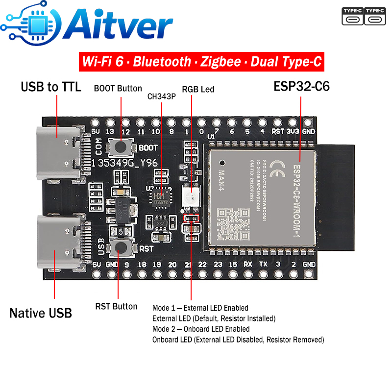 ESP32 C6 Development Board WiF - Arduino Vending Machine Project recension och pris
