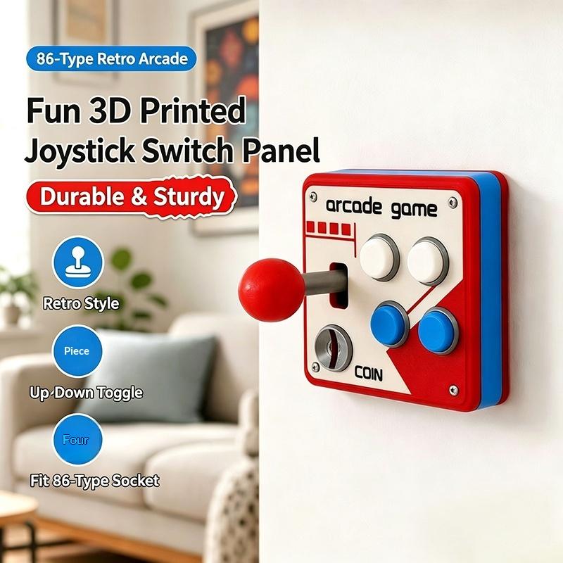 3D Printing Panel Socket Contr - Arcade Game Jackpot recension och pris