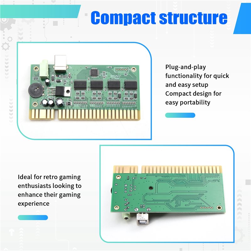 New MAME Arcade Machine Compat - Usb Game Board Jamma recension och pris