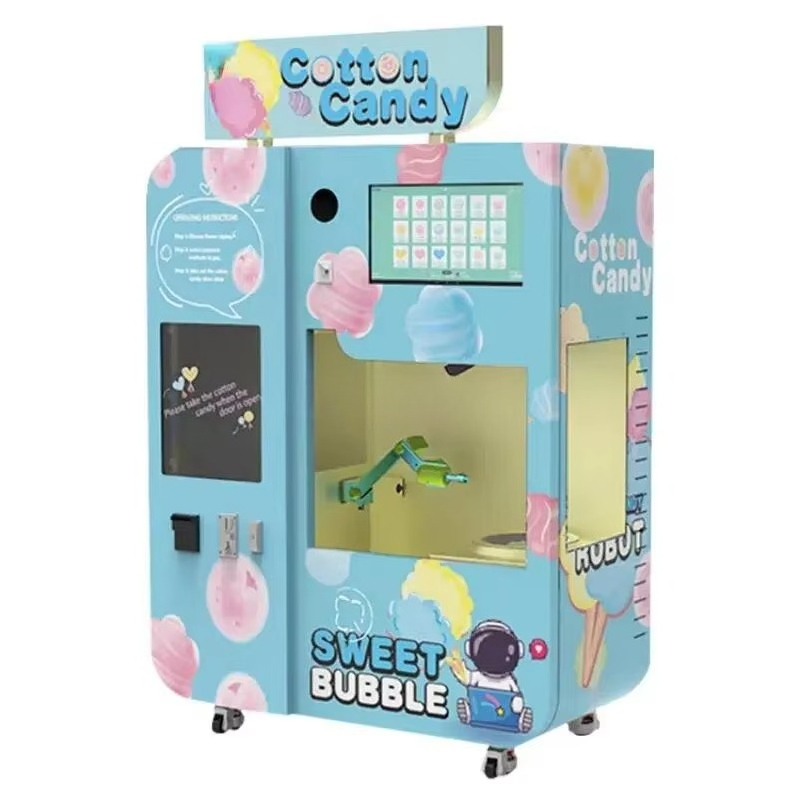 Fully Automatic Cotton Candy V - Candy Vending Machine recension och pris