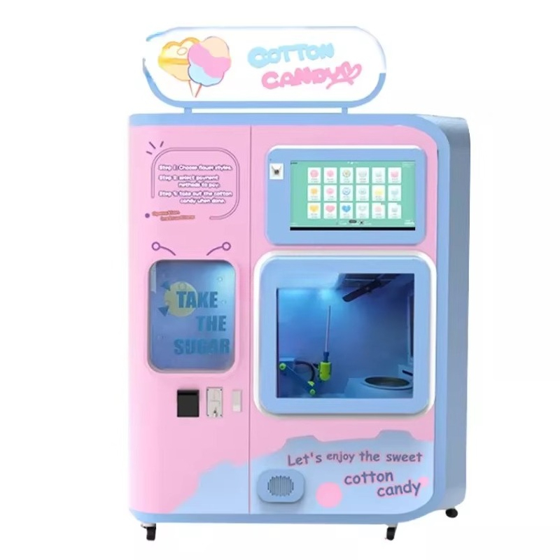 Fully Automatic Cotton Candy V - Candy Vending Machine recension och pris
