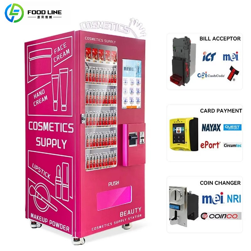 Customized Tech Cosmetics Make - Vending Machine Qr Code recension och pris