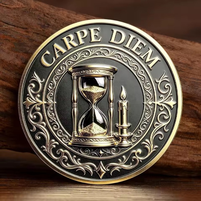 Memento Mori Carpe Diem Grim R - Token Coin Mechanism recension och pris
