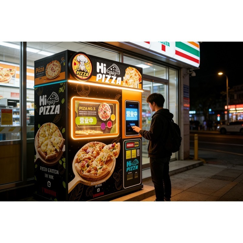 Automatic Pizza Making Vending - Commercial Vending Machine recension och pris