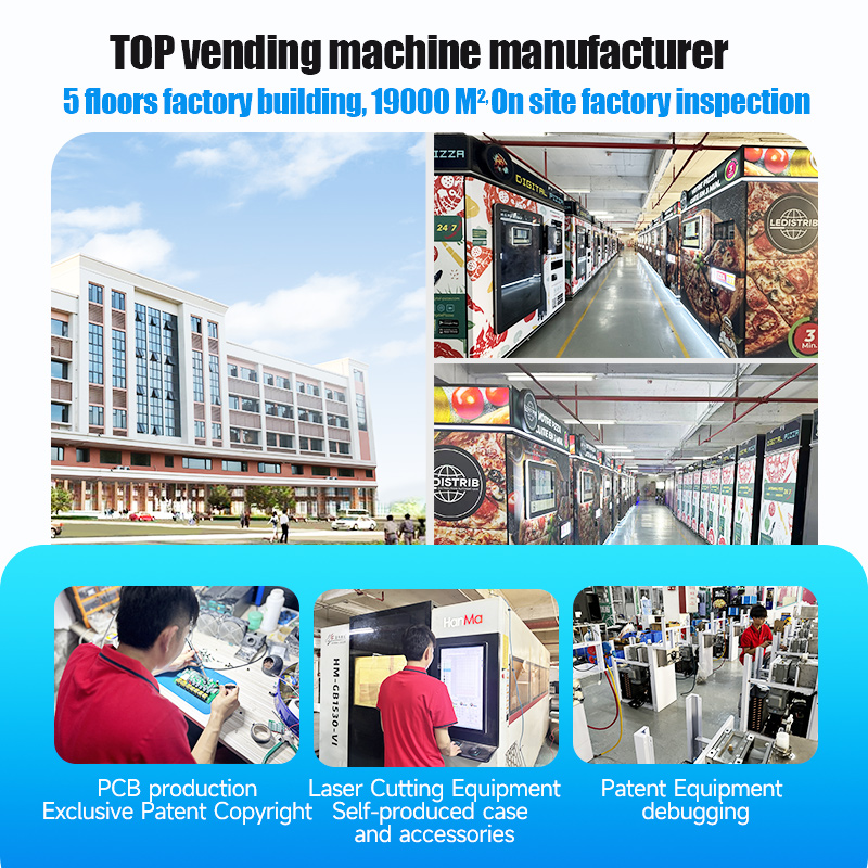 Wholesale Automated Hot Pizza  - Vending Machine Qr Code recension och pris