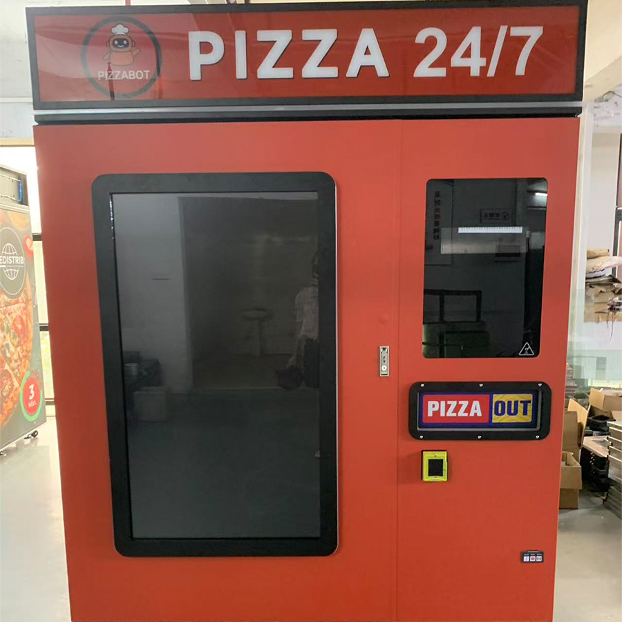 Customized Fast Food Pizza Ven - Commercial Vending Machine recension och pris