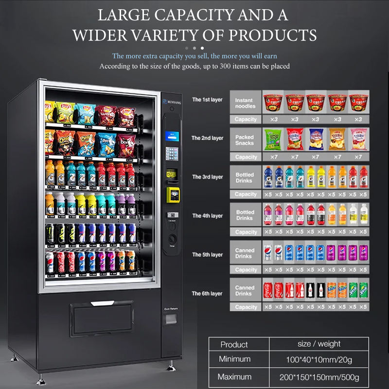 Snack Drink Vending Machine Au - Commercial Vending Machine recension och pris