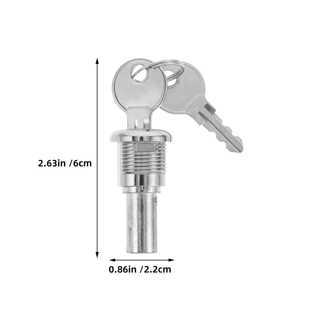 Secure Metal Lock and Key Set  - Arcade Vending & Laundry recension och pris