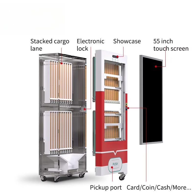 Customizable Vending Bar Outdo - Vending Machine Qr Code recension och pris