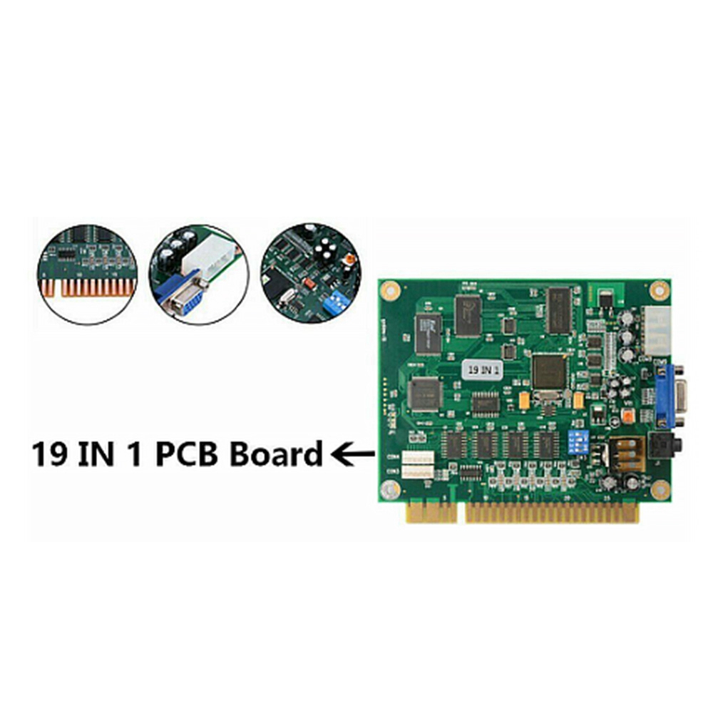 B68A 19 In 1 Multicade PCB Boa - Usb Game Board Jamma recension och pris