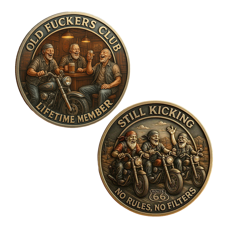 1pc Vintage Old Club Lifetime  - Token Coin Mechanism recension och pris